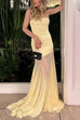 Rebadress Strapless Tube Flare Mesh Maxi Party Dress