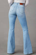 Rebadress Distressed Bell Bottoms Ripped Trendy Jeans