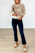 Rebadress Crewneck Hollow Out Knitting Top
