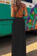 Rebadress Solid Criss Cross Backless Maxi Cami Dress(4 Solid Colors Available)