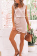 Rebadress Cute Summer Drawstring Dress