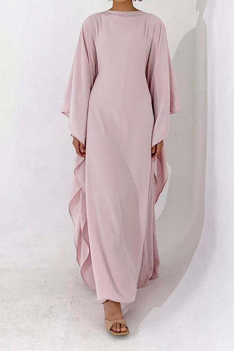 Batwing Sleeves Butterfly Abaya Kaftan Dress