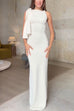 Rebadress Sleeveless Tie Knot Bodycon Maxi Dress
