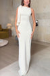 Rebadress Sleeveless Tie Knot Bodycon Maxi Dress