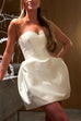 Rebadress Sweetheart Neck Strapless Mini Party Dress