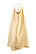 Rebadress Halter Sleeveless Open Back Satin Top