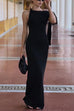 Rebadress Sleeveless Tie Knot Bodycon Maxi Dress